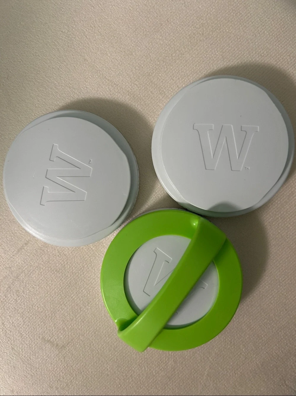 6 Piece Whiskware Stackable Snack Containers for Kids -Toddlers Stackable Cups